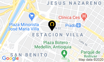 Mapa de Lago Impresores E.u. en Medellín