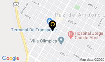 Mapa de Laly. Com en Paz de Ariporo