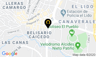 Mapa de Laminadoras Superbless en Cali