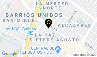 Mapa de Láminas Y Cortes E.t. en Bogotá D.C
