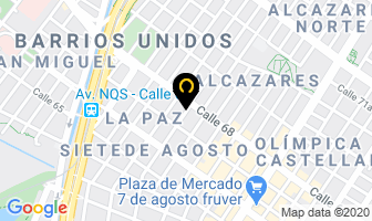 Mapa de Laminas Y Cortes Et Sas en Bogotá D.C