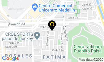 Mapa de Lamiscreen en Medellín