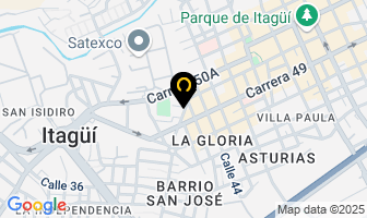 Mapa de L´amore Vestidos en Itaguí