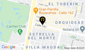 Mapa de Lanmed en Bogotá D.C
