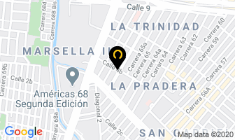 Mapa de Lanplast Industrias Plasticas en Bogotá D.C