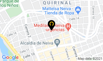 Mapa de Laos Inmobiliaria en Neiva