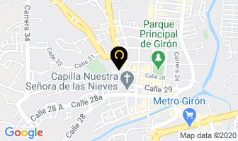 Mapa de Lapidas De Giron en Girón