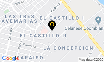 Mapa de Lapxus Inc. E.u. en Barranquilla