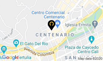 Mapa de Larreamendy Joerns Ltda. en Cali