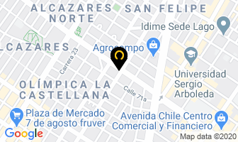 Mapa de Las 2 Motos en Bogotá D.C