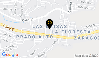 Mapa de Las Brisas en Neiva
