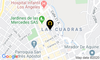 Mapa de Las Cuadras Perlamatic en Pasto