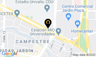Mapa de Las Delicias De Will´s en Cali