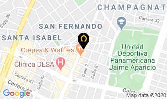 Mapa de Las Máquinas Computadores en Cali