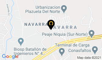 Mapa de Las Princesitas en Medellín