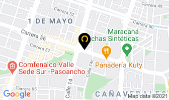Mapa de Las Ricuras De Jaimillo en Cali