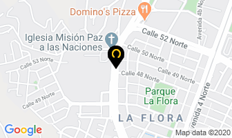 Mapa de Las Tías Comida Típica Vallecaucana en Cali