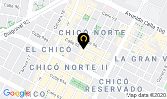 Mapa de Las Ventas Del Espíritu Santo en Bogotá D.C