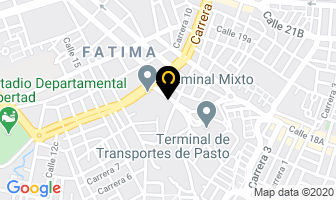 Mapa de Láser Express Mercadeo Ltda. en Pasto
