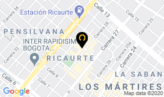 Mapa de Laser Group Publicidad en Bogotá D.C