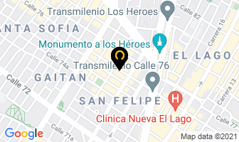 Mapa de Laser Imaging De Colombia S.a.s. en Bogotá D.C