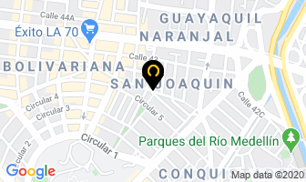 Mapa de Láser Publicorte en Medellín