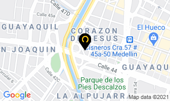 Mapa de Lasilicona.com en Medellín