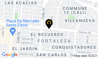 Mapa de Lassos Familiares en Cali