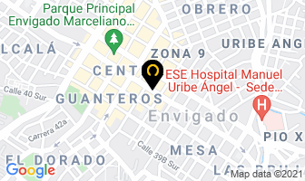 Mapa de Latin Brand en Medellín