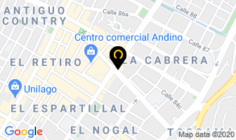 Mapa de Latin Lover en Bogotá D.C