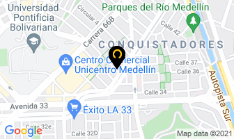 Mapa de Latorre Alimentos en Medellín
