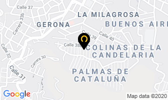 Mapa de Laufi Expresiones Creativas en Medellín