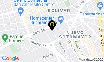 Mapa de Lauricar Automotriz en Bucaramanga
