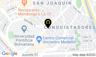 Mapa de Lava Autos en Medellín