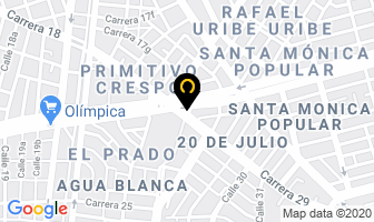 Mapa de Lava Car ´s El Prado en Cali
