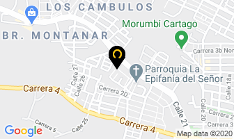 Mapa de Lava Flash en Cartago