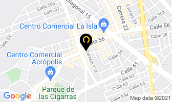 Mapa de Lava-laundry en Bucaramanga