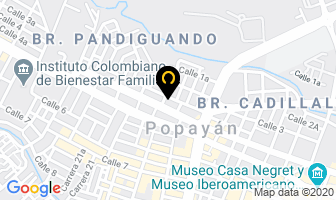 Mapa de Lava Matic en Popayán