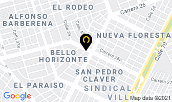 Mapa de Lava Muebles en Cali