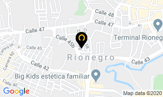 Mapa de Lava Río en Rionegro