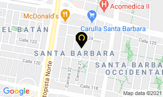 Mapa de Lava Todo en Bogotá D.C