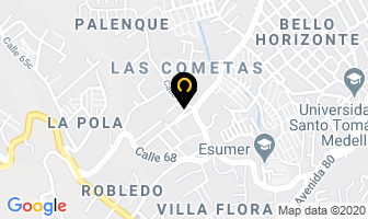 Mapa de Lavadecor en Medellín