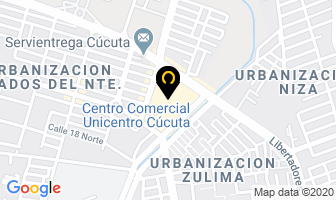 Mapa de Lavadero De Autos Prontowash en Cúcuta
