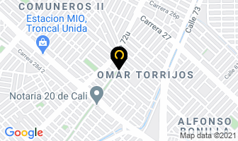 Mapa de Lavado Alpa en Cali