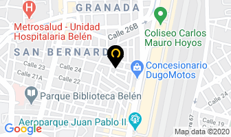 Mapa de Lavado De Cortinas en Medellín