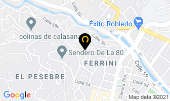 Mapa de Lavado De Muebles Jd en Medellín