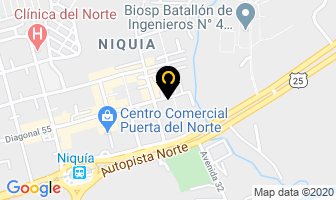 Mapa de Lavado Industrial Jhz en Bello