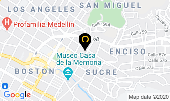 Mapa de Lavadoras El Sol en Medellín