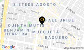 Mapa de Lavadoras Luna en Bogotá D.C