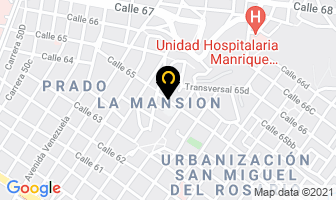 Mapa de Lavamás en Medellín